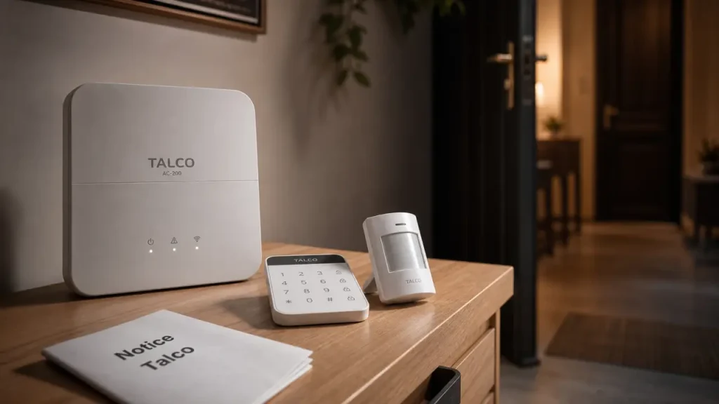 Alarme Talco sans fil : radio codée, piles et extension sans travaux