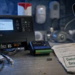 Controleur enregistreur alarme sur établi : centrale et enregistrement vidéo