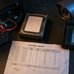 Simulation capacité disque dur vidéosurveillance webcible com : 20% marge