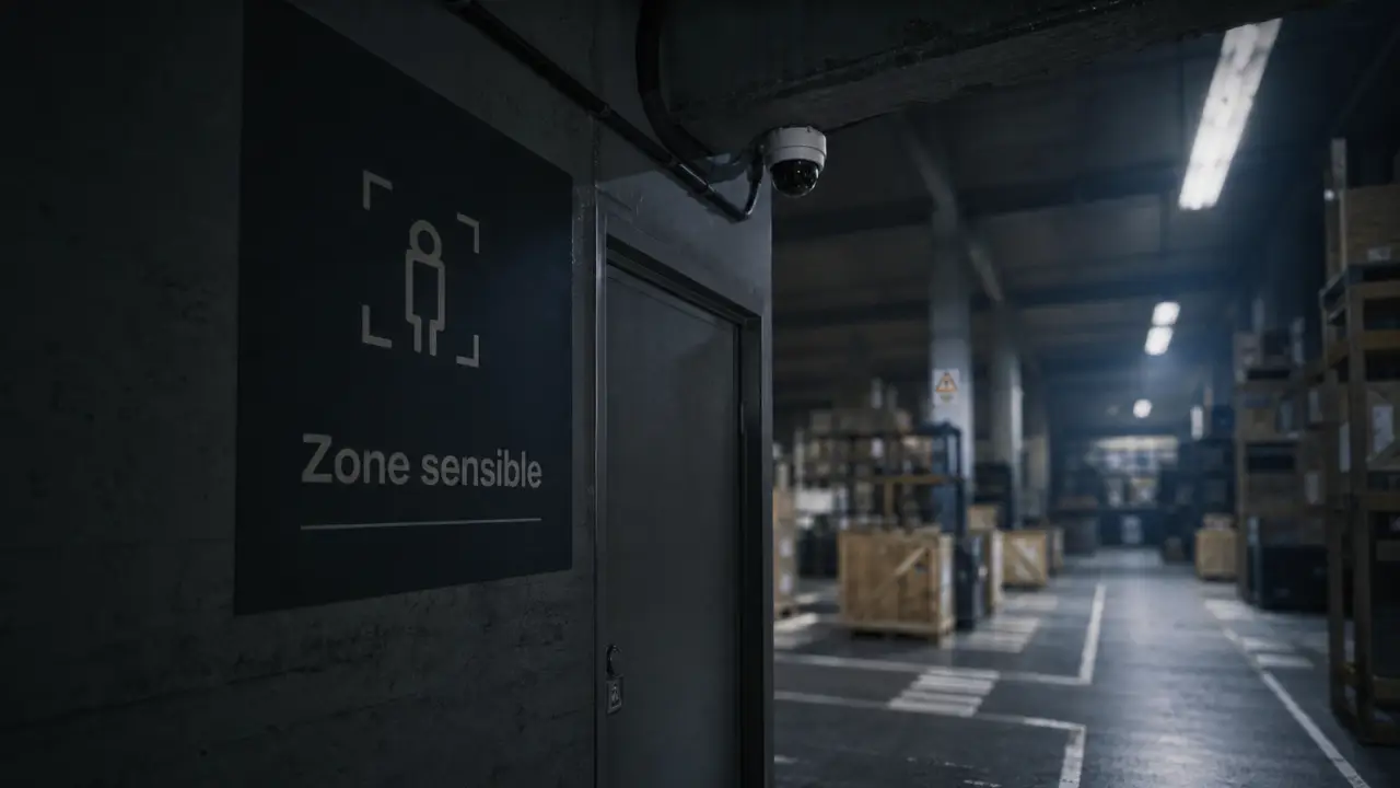 Vidéosurveillance au travail : caméra en zone sensible