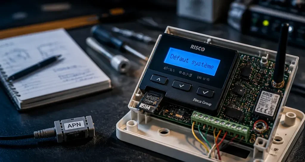 Alarme Risco en défaut système : SIM, APN et GSM à vérifier avant l’installateur