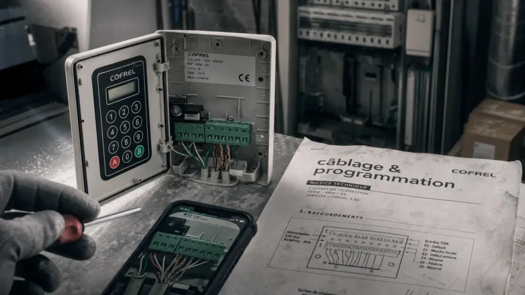 Digicode Cofrel notice : la bonne référence pour le câblage et la programmation