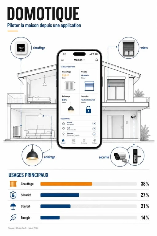 Comparatif des applications domotique selon l’usage, la compatibilité et la complexité