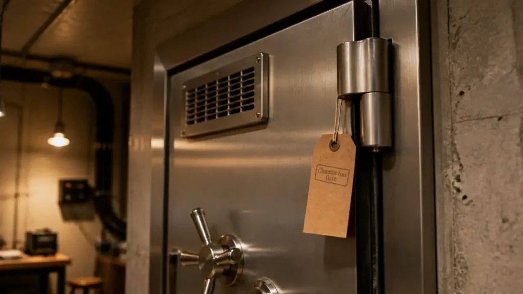 Installation chambre forte : choisir l’emplacement, renforcer l’enveloppe, soigner la ventilation