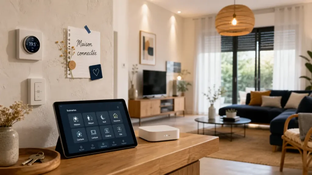 Installation domotique sans travaux : choisir la box, créer des scénarios et maîtriser le budget
