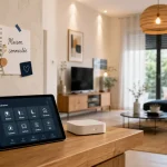 Installation domotique sans travaux : scénarios sur tablette et boîtier de contrôle