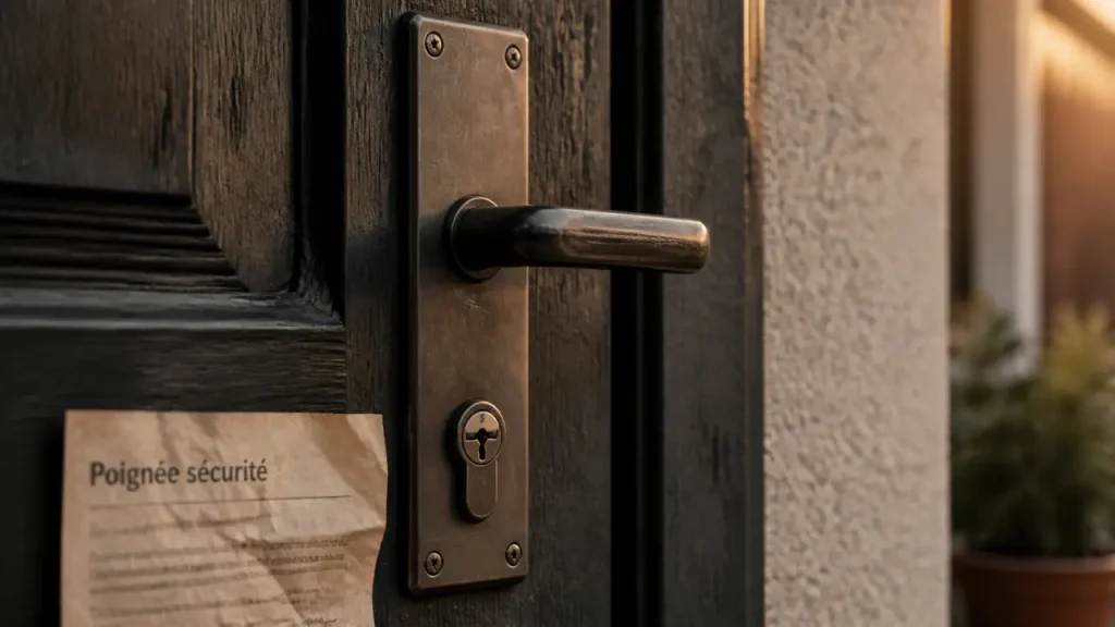 Poignée de porte blindée : protégez le cylindre contre la casse, l’arrachage et le perçage