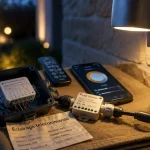 Telecommander un eclairage exterieur : boîtier IP65 et variateur LED