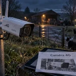 Caméra 4G extérieure pour site isolé sans connexion internet
