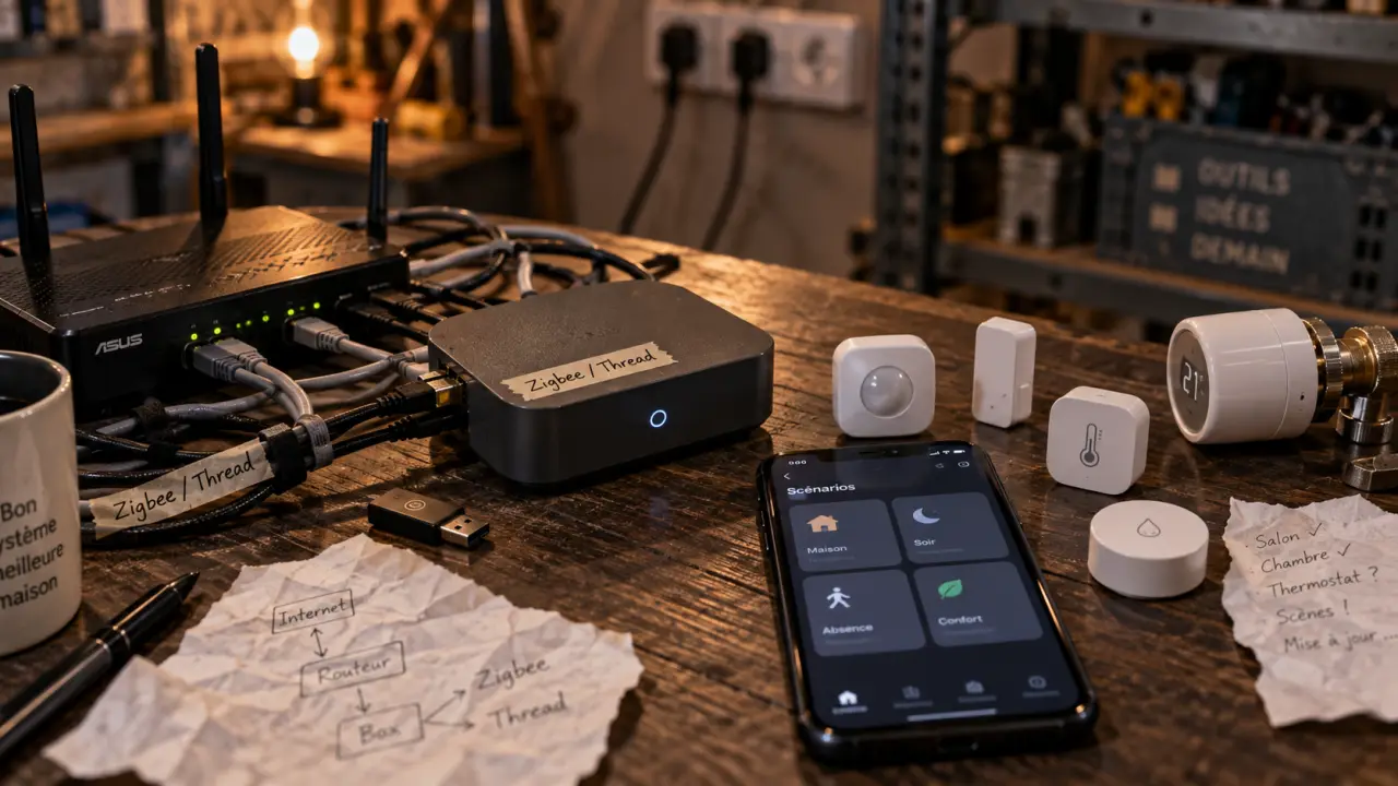 Maison intelligente fr : choisir une box domotique, centraliser les scénarios
