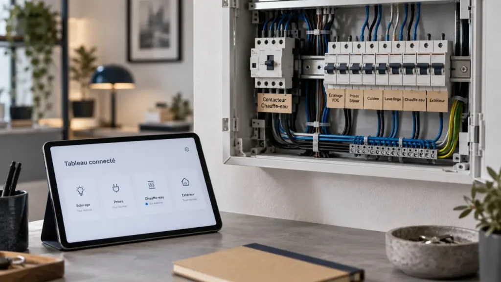Tableau électrique connecté : surveillez la consommation et évitez les coupures