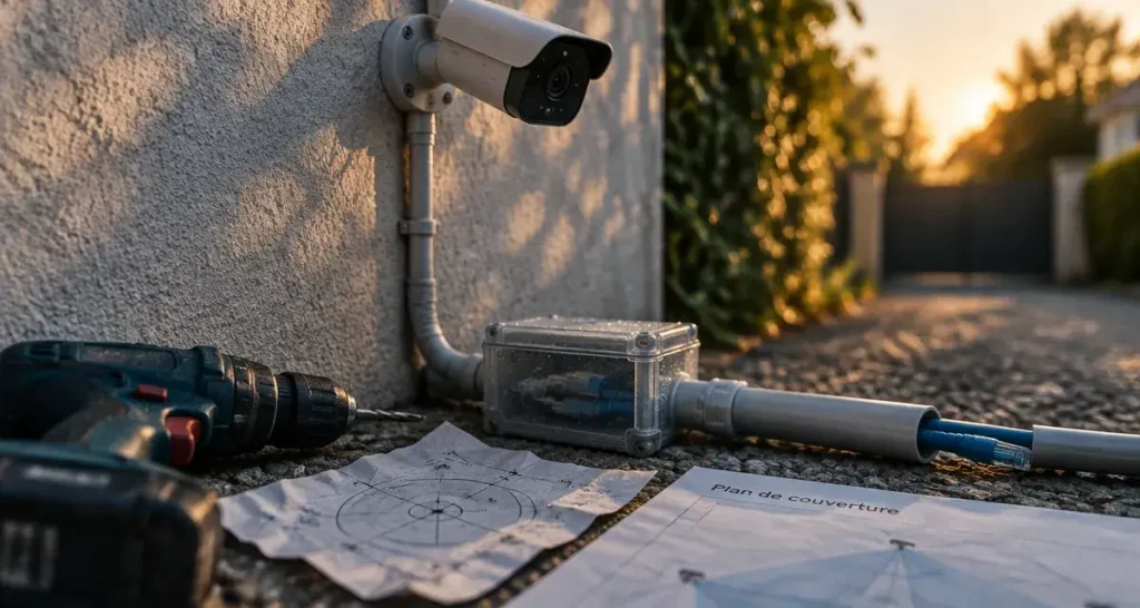 Installer une caméra de surveillance : 5 vérifications avant de percer un mur