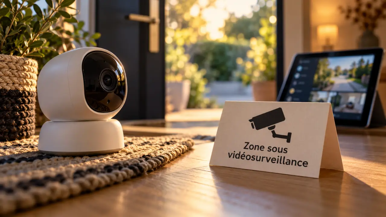 Obligation affichage vidéosurveillance particulier : panneau seul ne rend pas la caméra légale