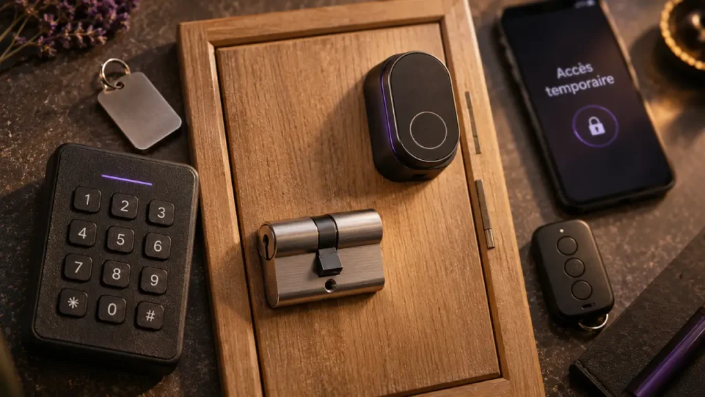 Serrure électronique : choisissez le bon accès selon votre porte et vos usages