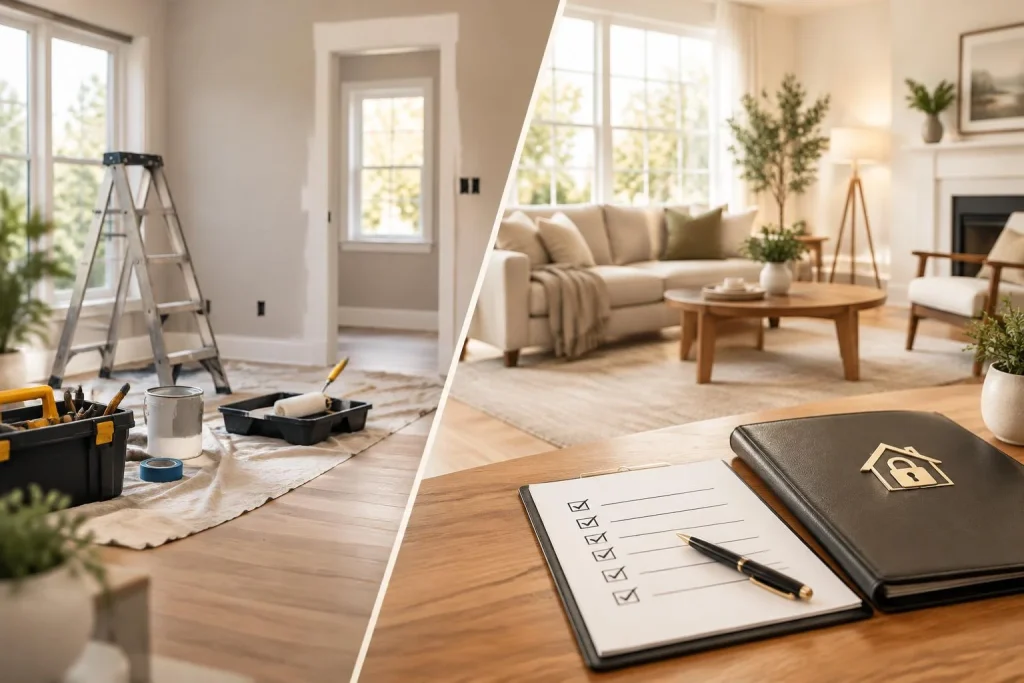 Vendre sa maison : les travaux qui rapportent, les chantiers qui piègent et les obligations à verrouiller